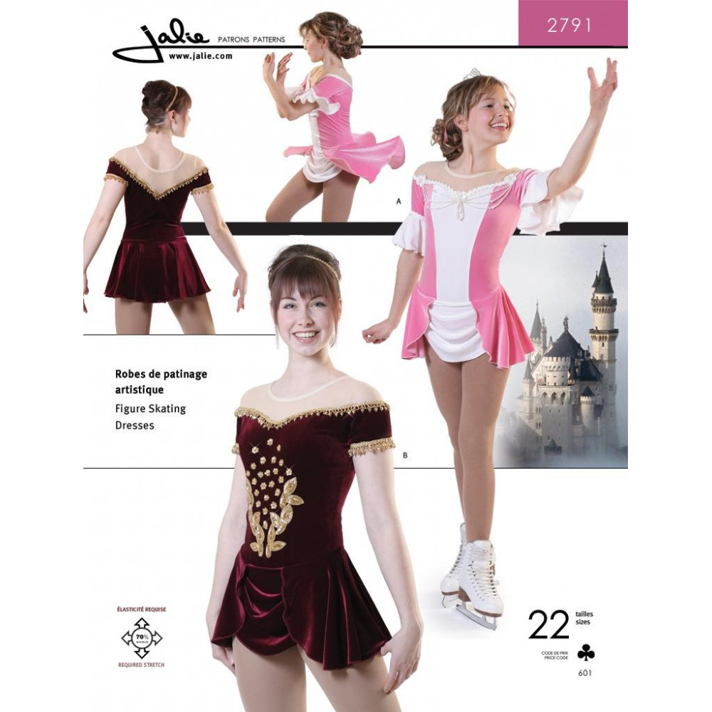 Jalie Patterns Figure Skating Dress 2791