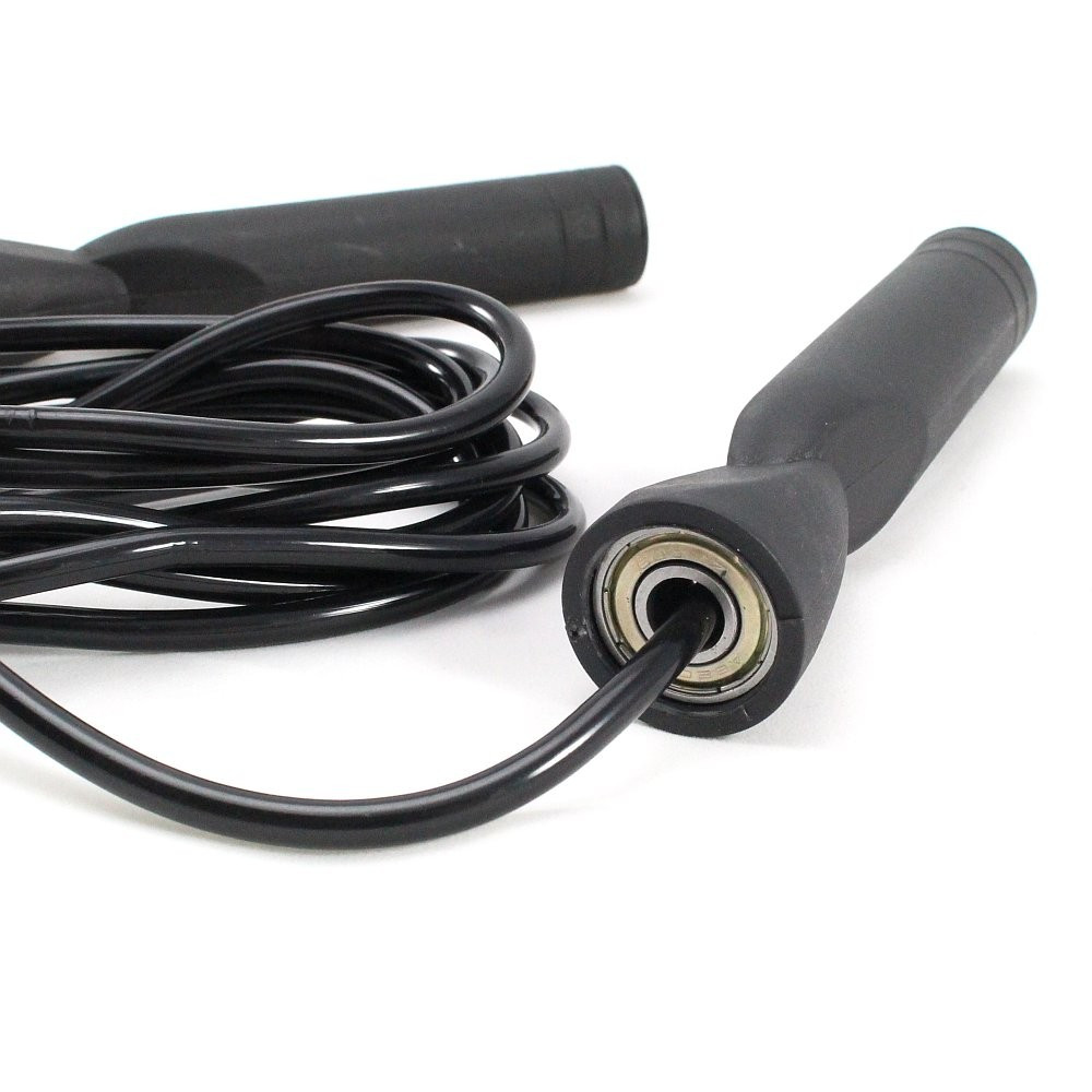 Speed Rope with ball bearing, black