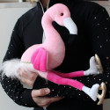 Eiskunstlauf-Kuscheltier Flamingo