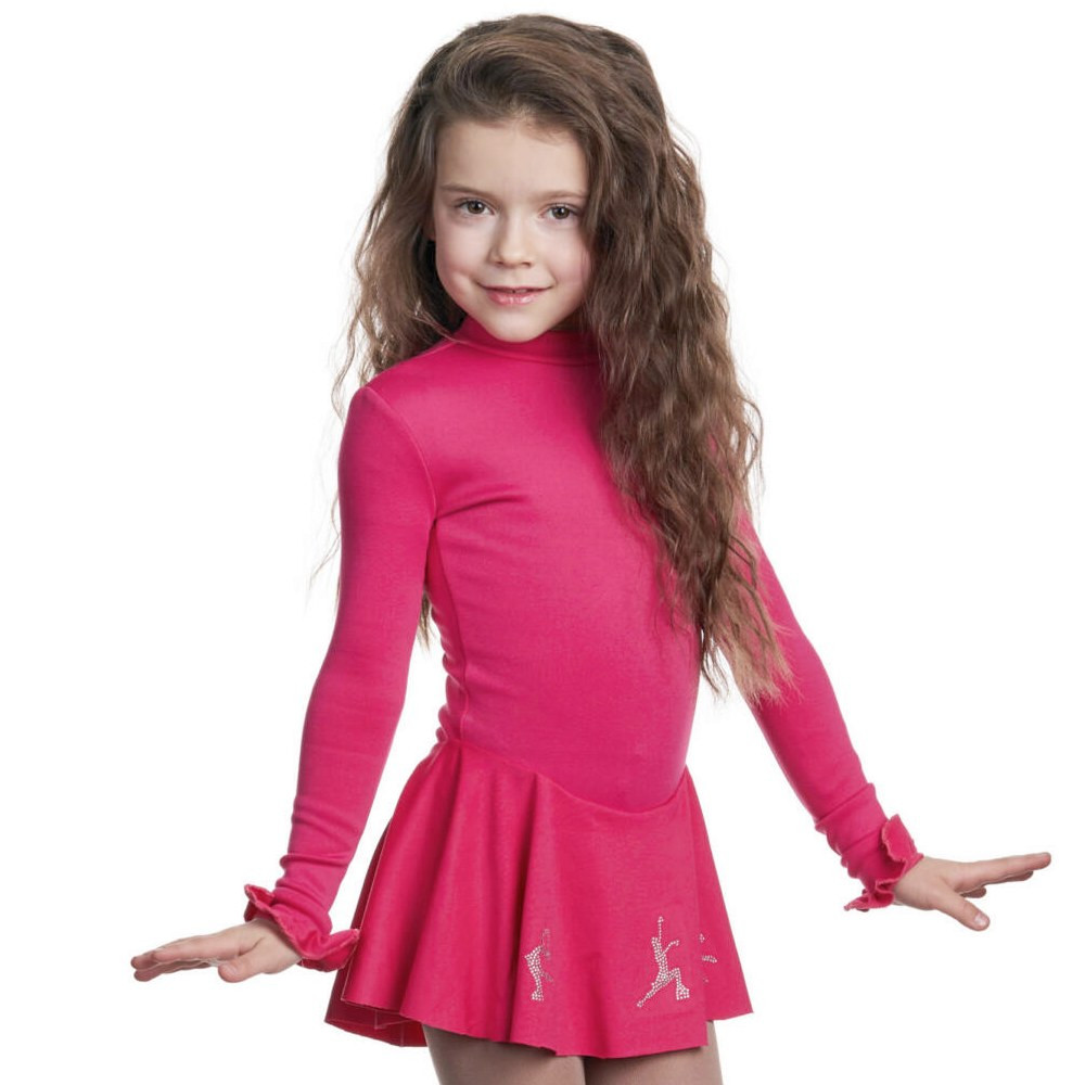 JIV „Ice Ballerina“ Eiskunstlaufkleid, pink