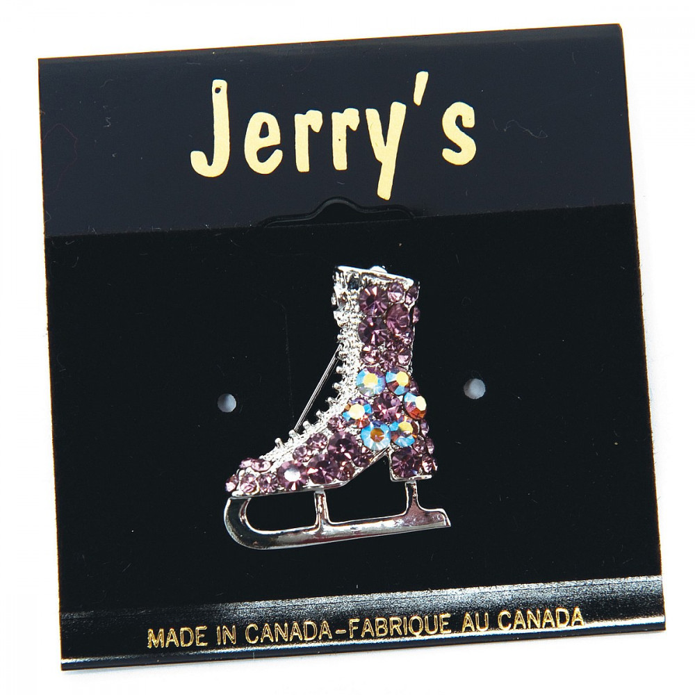 Jerry’s Crystal Skate Pin, pink