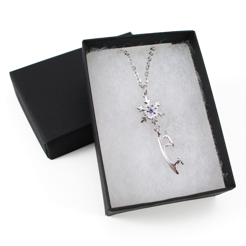 Jerry`s Necklace „Snowflake-Blade“, blue